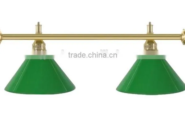Green 2 Shades Billiard Table Light , Pool Table Lamp for Sale photo-3