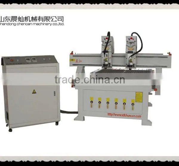 Factory Directly Supply Two Head CNC Router Machine photo-3