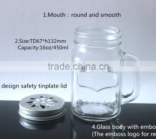 Eco-friendly Tinplate Metal Type Mason Jars Metal Lid photo-4