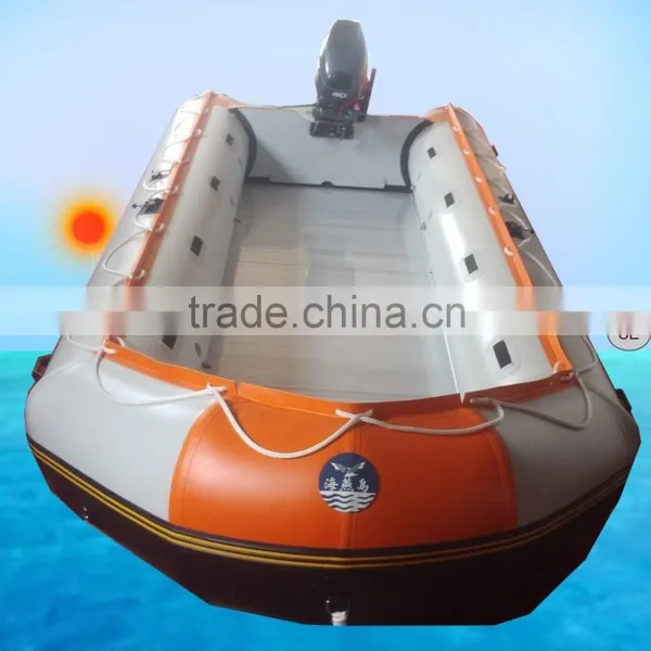 700cm RIB Rigid Inflatable Boat With Aluminum Floor for Rescue, Sports and Fishing Use