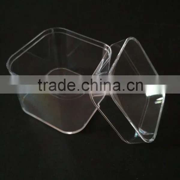 Clear Rectangular Palstic Packaging Box With Clear Lid photo-3