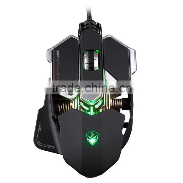 LUOM G10 10 Buttons 4 Colors DPI Adjustable Optical USB Wired Mouse photo-4