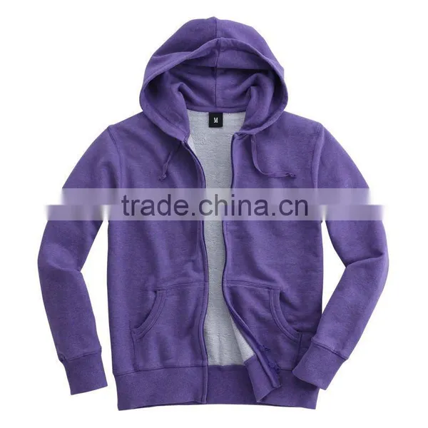 Mens Full Zipped and Hooded Sweatshirt Zip Hoodie photo-6