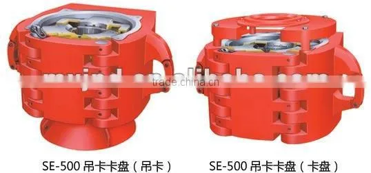 Oil equipment;Drilling rig;rig tool;SE-500 Elevator/Spiders