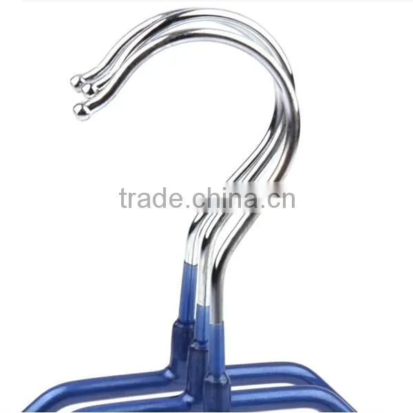 Wide Shoulder Pvc Coat Outdoor Laundry Hanger photo-2