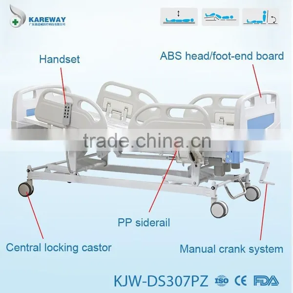 ce Iso Approved Cheap Price Height Adjustable Hospital Bed Equipment photo-6