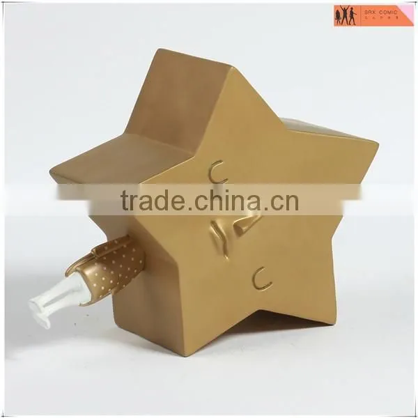 Hot Sale Customzied Bronze Star Girl Resin Figures,custom Resin Figures for Promotion,OEM Resin Figures Shenzhen Manufacturer