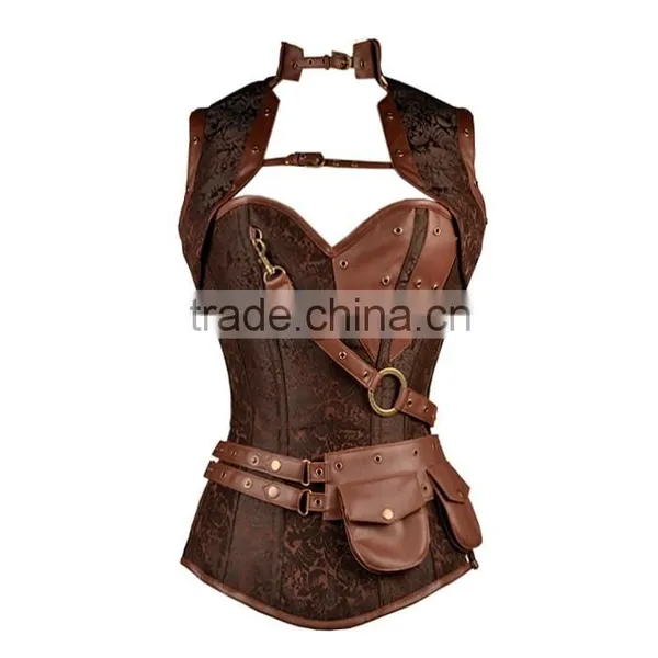 2016 The Newest Sexy Steam Punk Corsets in Stock photo-3