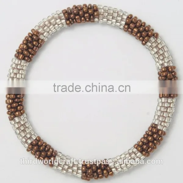 Rollover Glass Bead Bracelets photo-2