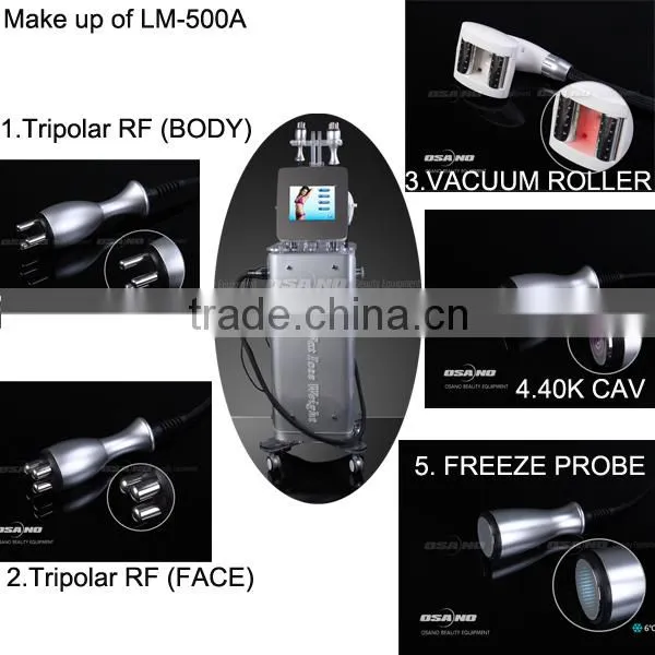 OSANO 5 in 1 Multifunctional Celluite Reduction Cavitation Vacuum rf Beauty Machine photo-4