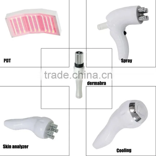 Skin Tightening PDT Skin Care Spray Led Light For Skin Care Hydrotherapy Gun Stationary Skin Analyzer Machine photo-2