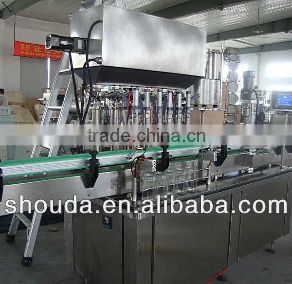 Washing Liquid Plastic Bottle Filling Machine