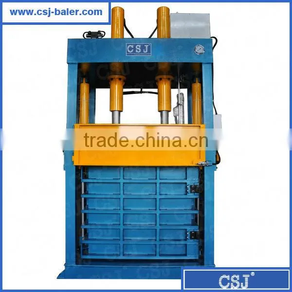 Textile Waste Baler Hydraulic Waste Coarse Linen Clothes Baler Machine photo-6