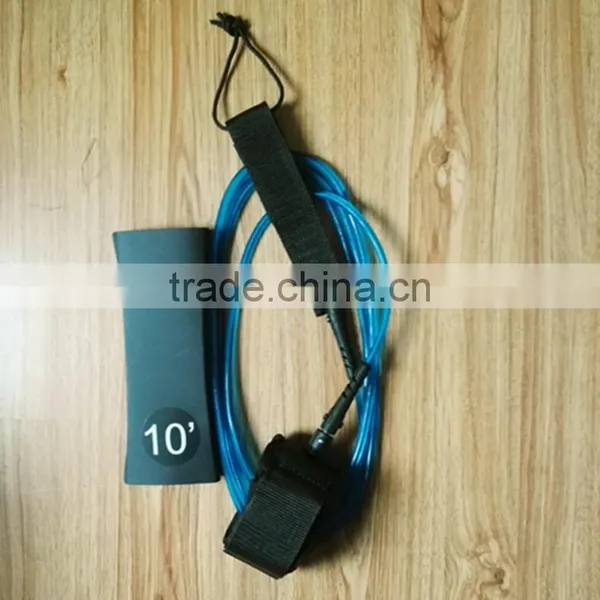Leg Rope Leash 10 Feet Dia 7mm for Sup Surf Board Stand up Paddle Board Surfing Surfboard Accessory photo-6