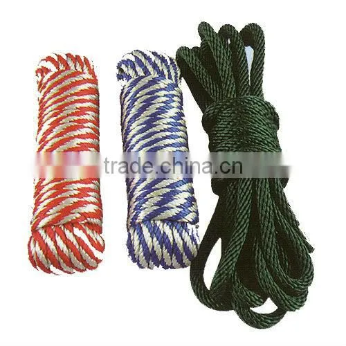 High Quality 6mm 3 Strand Twisted Nylon Rope photo-2