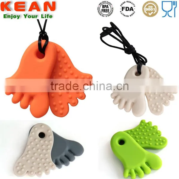 2016 Shenzhen Supplier Soft on Babies Gums Pacifier Clips for Option Silicone Pendant Teether photo-2