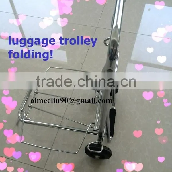 Stainless Hand Luggage Trolley photo-2