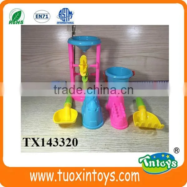 Plastic Sand Wheel Beach Toy Set for Kids 8pcs photo-3