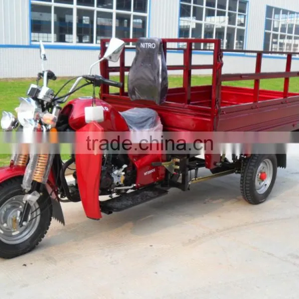 Hot Beautiful Gasoline 3 Wheel Motorcycle Cargo Truck photo-2