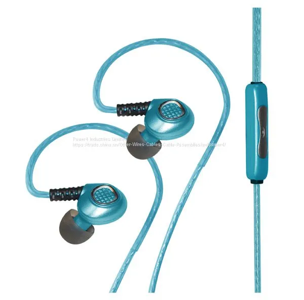 EL Glowing Light Sports Earphone With MIC EP003TZ