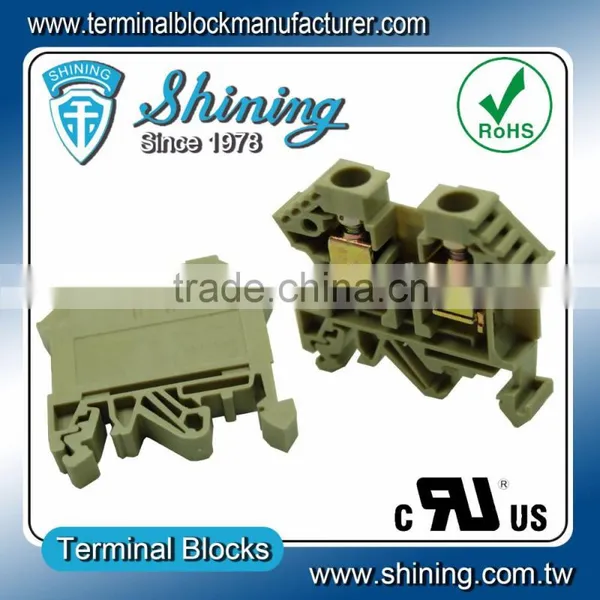 TF-10 Euro Type 600V 53A Screw Clamp 10mm Din Wire Connector photo-5