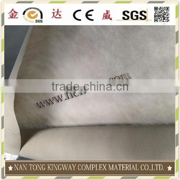 PE Film Coated With Nonwoven Fabirc