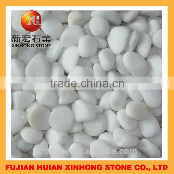 Natural Quartz White Pebble Stone for Garden Cheap photo-5