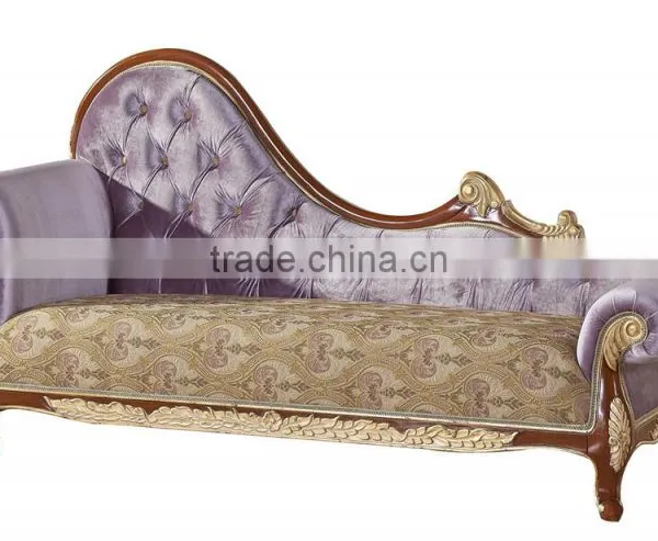 Antique Classic Palace Leisure Telephone Chair, Luxury Gold Painting Armed Chair, Sofa Wood Carving Living Room Furniture photo-2