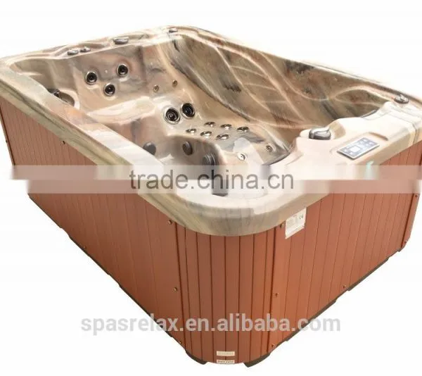 Cheap Mini Portable Indoor Swimming Acrylic Whirlpool Massage Bathtub Spa photo-5