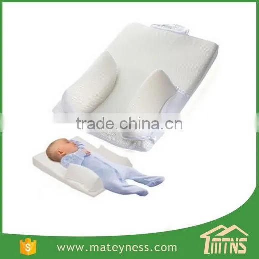 Prevent Flat Head Shape Anti Roll Pillow Baby Sleep Positioner photo-2