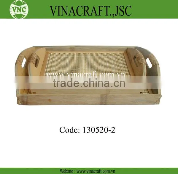 Cheap Brown Bamboo Tray photo-4