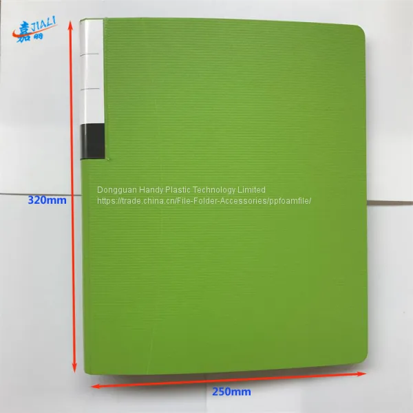 Office Supplies High Quality Durable Using Colorful FC PP Foam 2 Hole D Ring Binder File photo-3