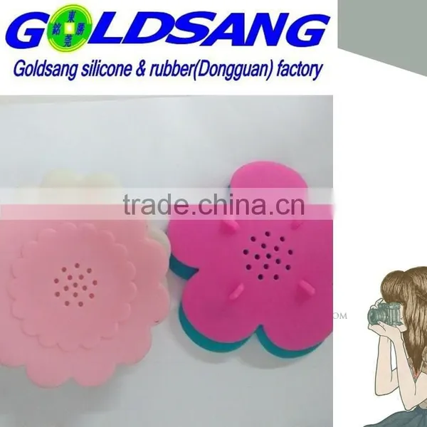 Follower Shape Silicone Soap Box Creative Soap Holder