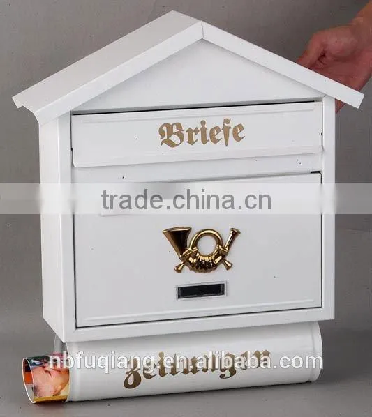 FQ-102 European Style Factory Making Mailbox/Letterbox/House Postbox/newspaper Holder Mailbox photo-2