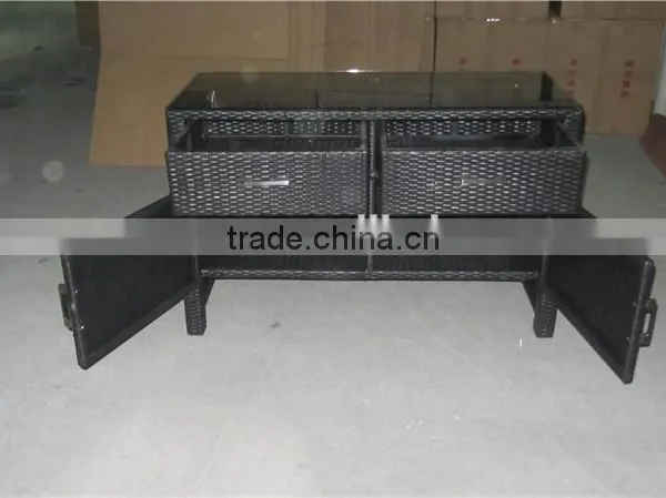 Hot Sale Garden Outdoor Accessory Rattan Cabinet photo-4