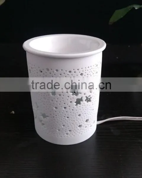 Ceramic Cylinder Electric Oil Burner With Aromatheraphy Function photo-5