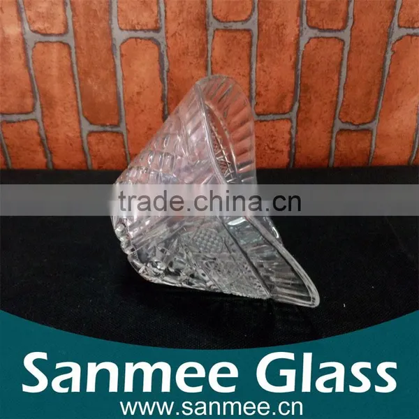 Good Quality Low Price Colorful Glass Bowl Clear Glass Bowl With Stem photo-2