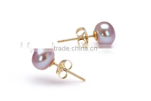 Lavender 6-6.5mm AAA Quality Freshwater Pearl Jewelry photo-4