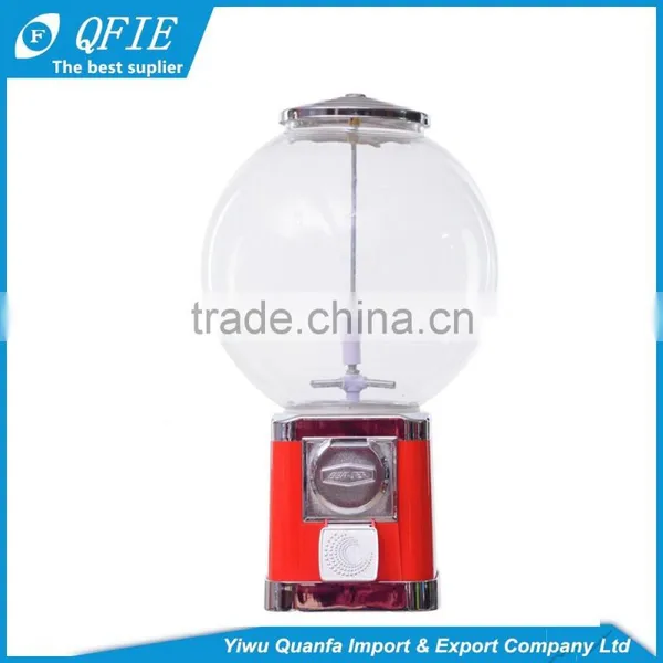 High Quality Small Aluminium Alloy Coin-operated Vending Machines for 32mm Bouncy Ball or 32mm Capsules photo-5