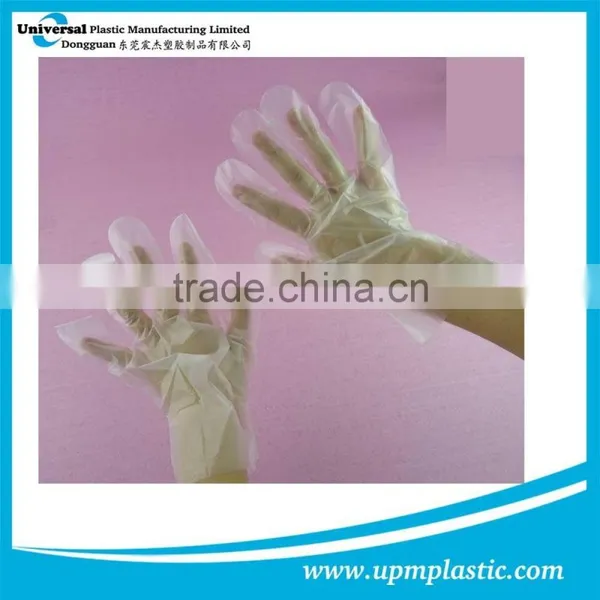 Eco-friendly Disposable Food Grade Poly LDPE Household Gloves photo-2