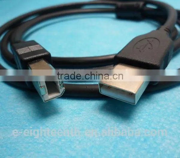 2016 New Arrival Super High Speed USB 2.0 Wire Printer Cable Lead A TO B Male 1.5m photo-3