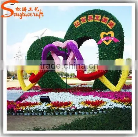2015 Wholesale Manufacturer Cusomizes Artificial Decorative Topiary Animal Garden Topiary photo-2