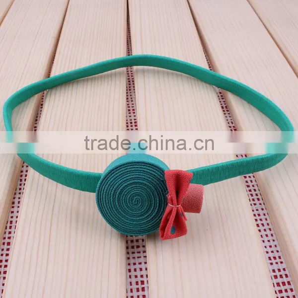 Hot Sale Fabric Flower Hairband for Kids Hair Accessories photo-4