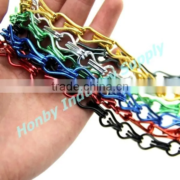 Colored 12mm Fashion Decorative Aluminum Chain For Curtain photo-2