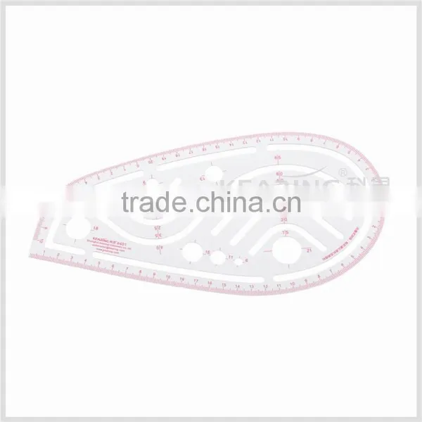 Kearing Brand French Curve Ruler,tailor's Curve Ruler,transparent Ruler#6401 photo-3