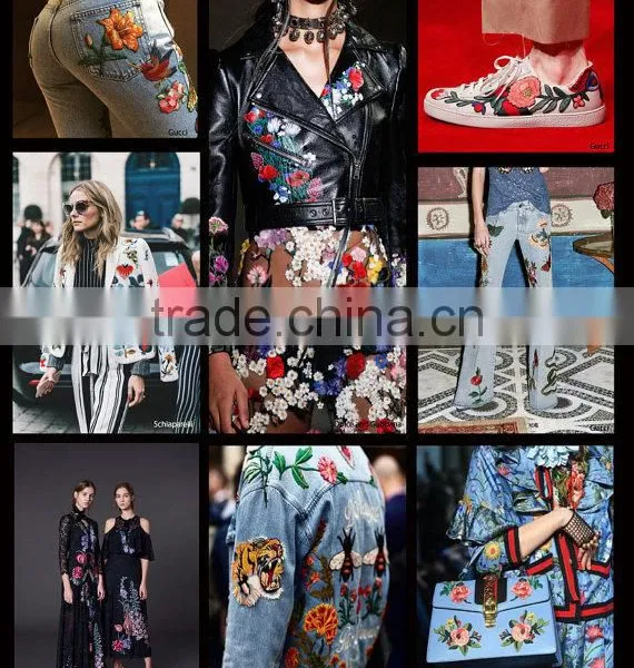 2017Customized 3D Logo Embroidery Patch, Embroidered Patch for Garment photo-3