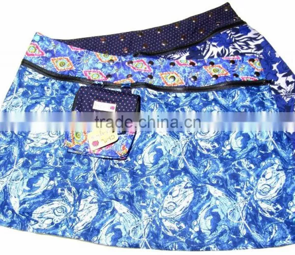 2016 Best Selling Chilly Grapes Elegant Paisley Pattern Skirt, Wholesale, Reversible photo-2