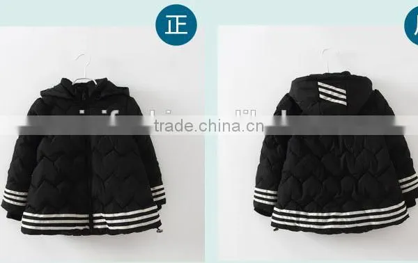 New Design Custom Cheap Fashion Children's Grils Winter Jacket for Wholesale photo-5