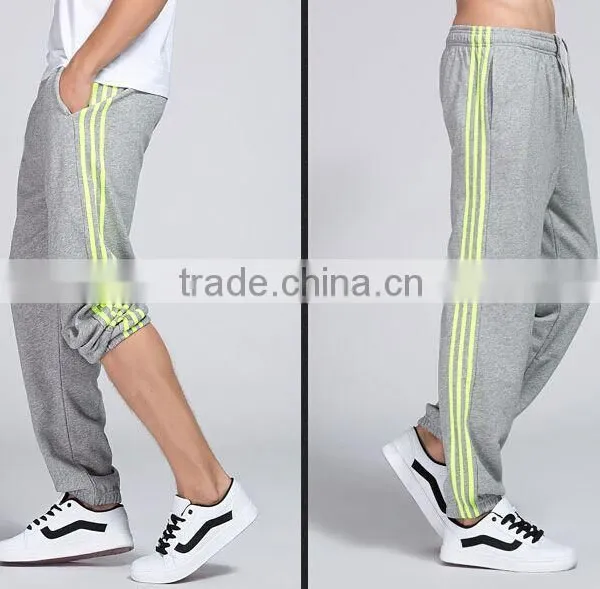Hot Sale Customize Cheap Mens Design 100%cotton Sports Wear Track Pants photo-5