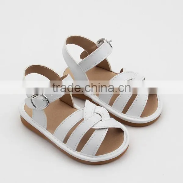 Summer Handmade PU Leather Sadals Funny Kids Squeaky Shoes 2017 photo-6